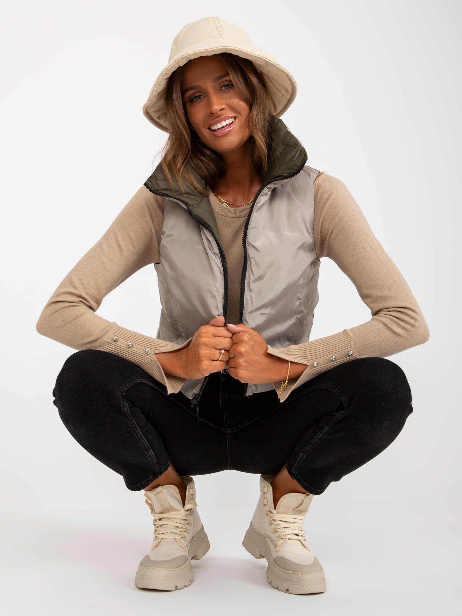 Honey Winter Gilet