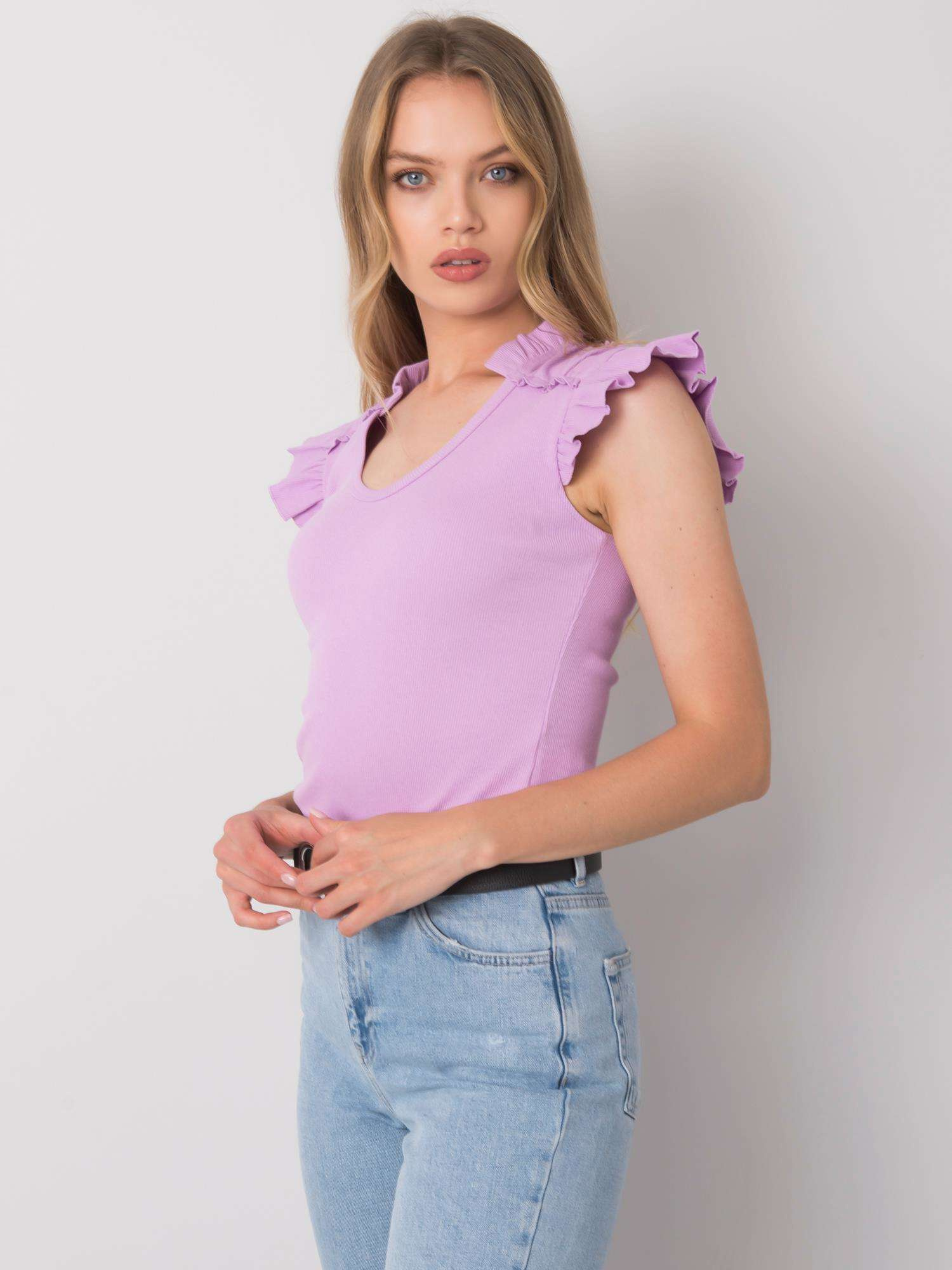Marion Light Purple Blouse