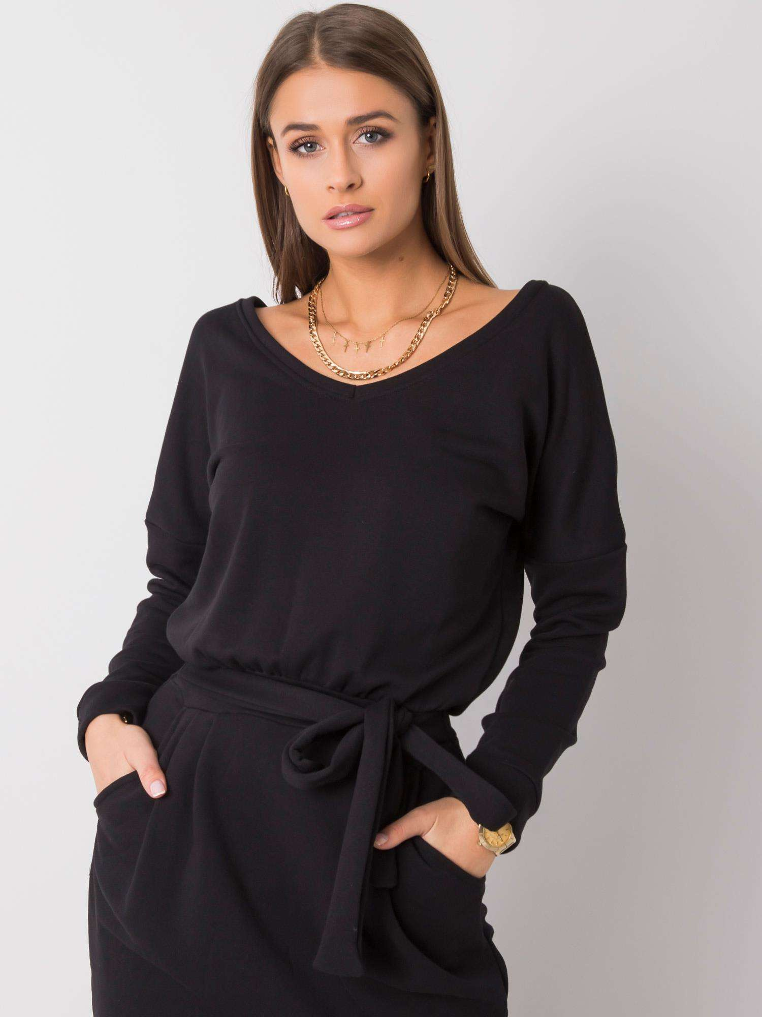 Black dress Kloe RUE PARIS.