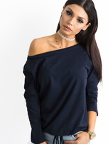 Granatowa bluzka Fiona