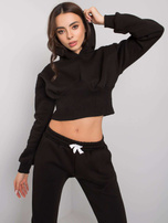 Czarny komplet dresowy ze spodniami Ambretta