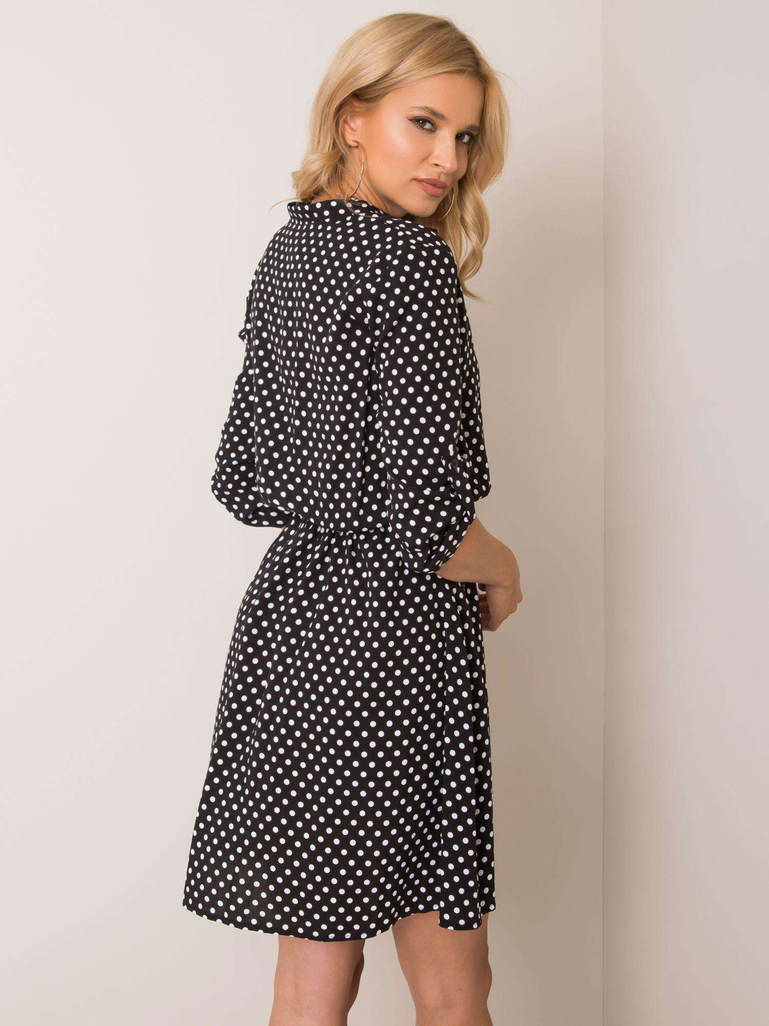 Czarna sukienka Blanche