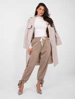 Fango dresowe spodnie wiązane w kostce