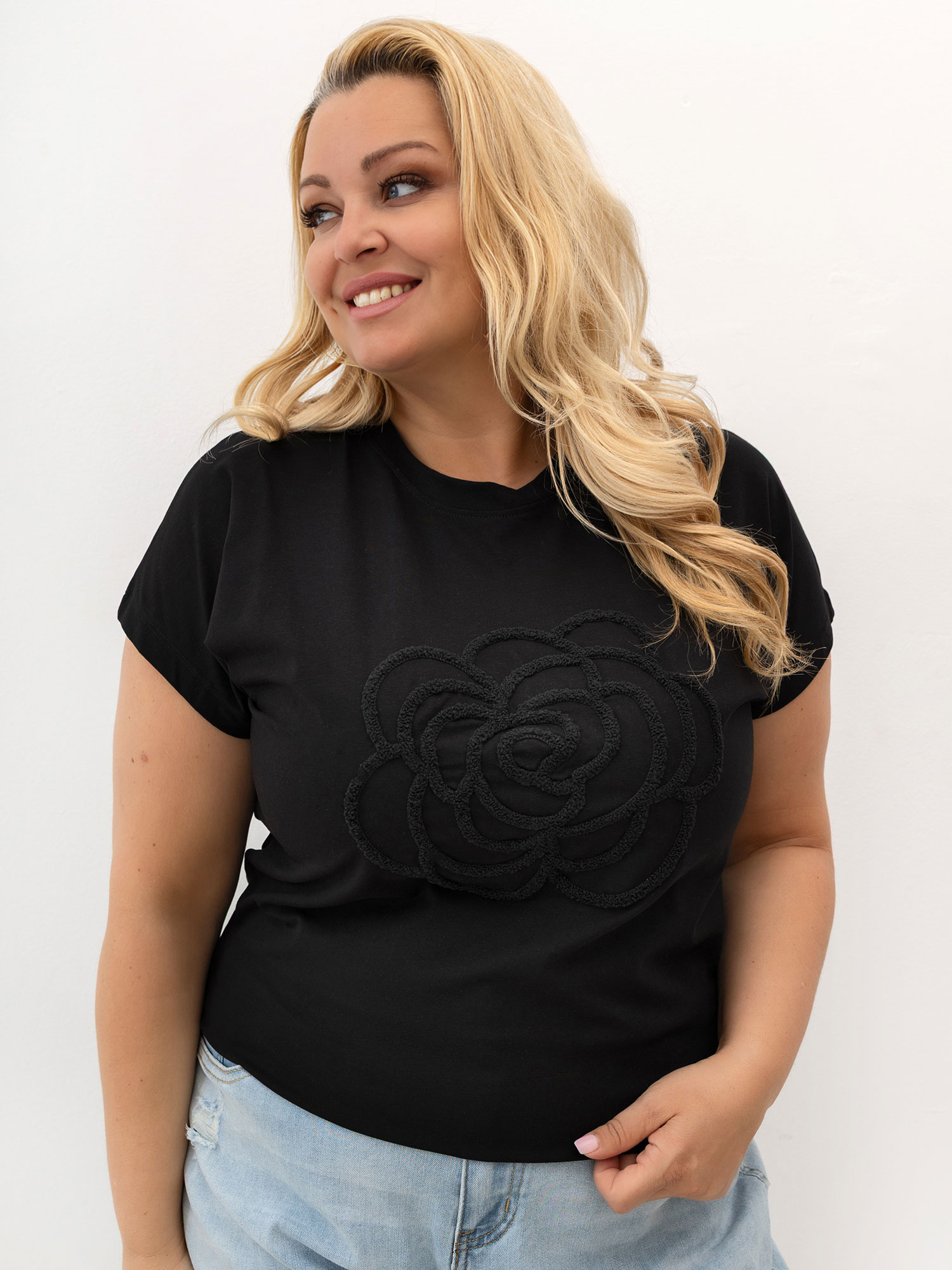 T-shirt czarny