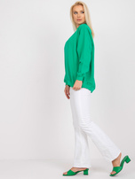 Zielona bluza dresowa basic Twist