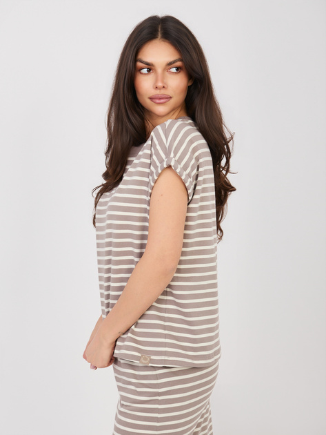 Fango damski t-shirt z grubej bawełny SUBLEVEL