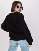 Czarna damska bluza dresowa z napisem Tracy 