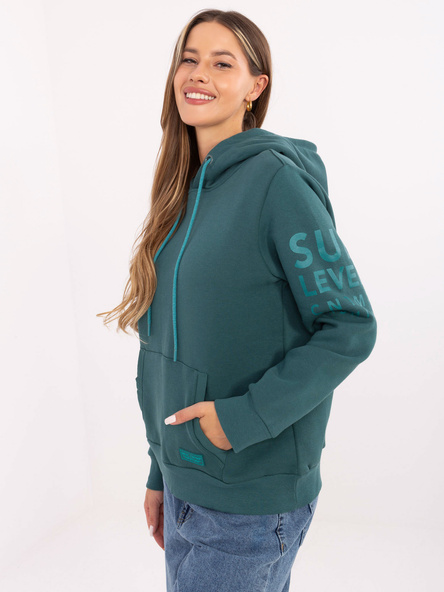 Morska bluza kangurka z kapturem SUBLEVEL