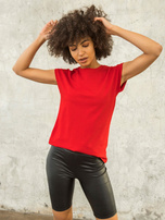 FOR FITNESS Czerwony t-shirt Keira