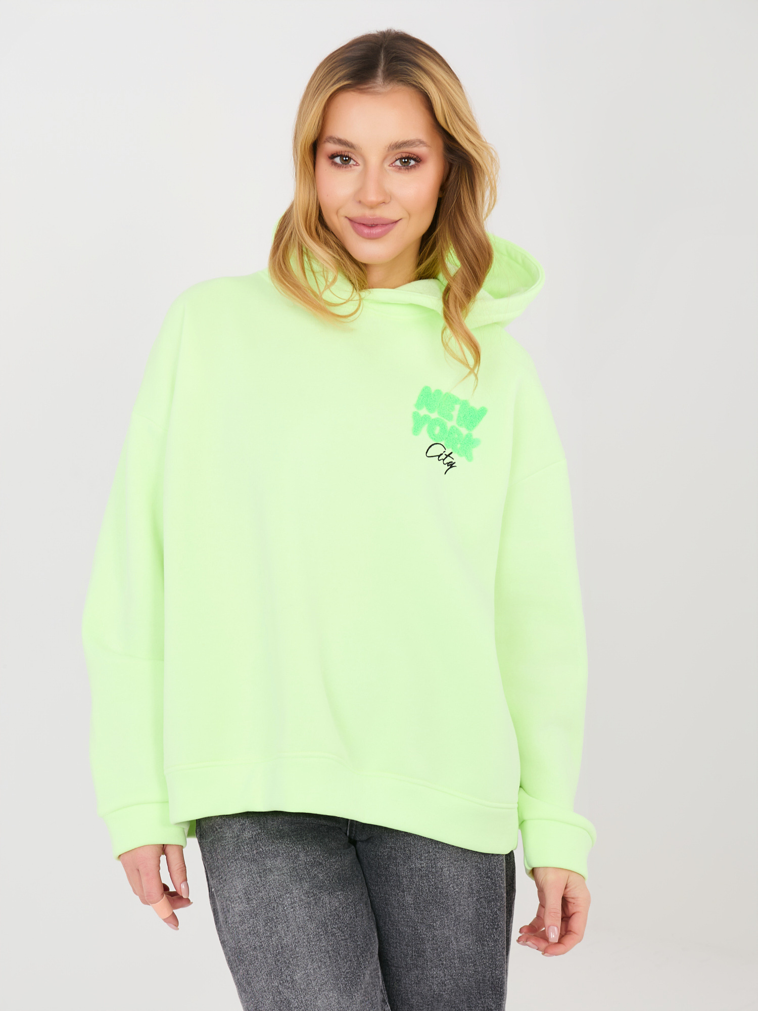 Bluza fluo zielony
