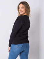 Czarna bluza z aplikacją Darla