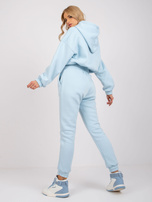 Light blue two-piece sweatsuit set Auxerre