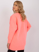 Fluo różowa dresowa bluza damska Manacor