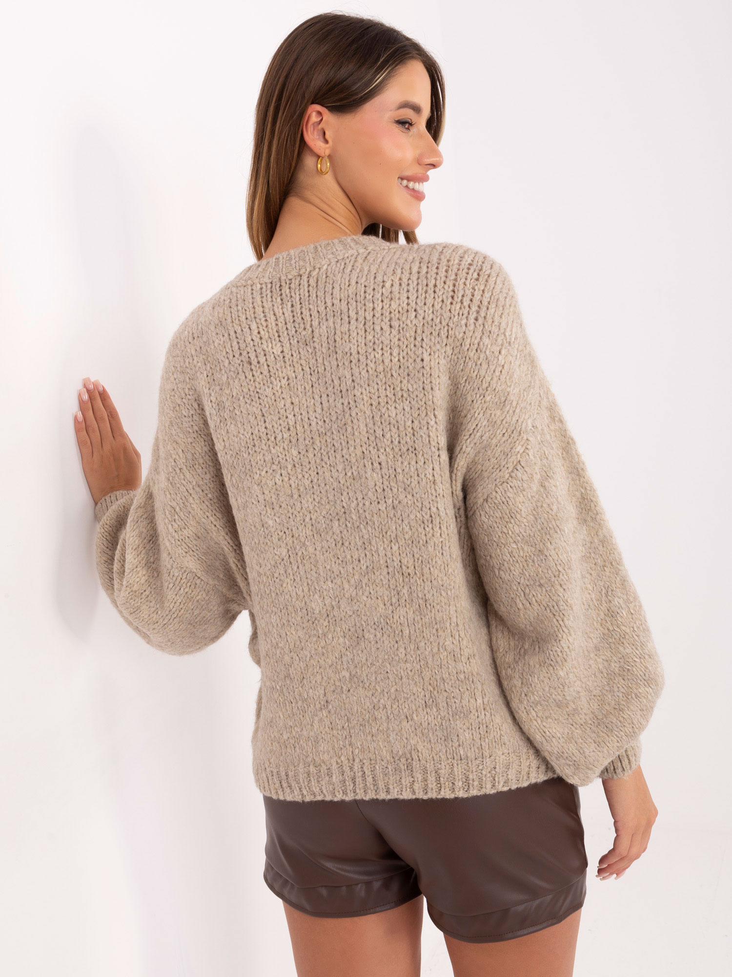 Sweter beżowy