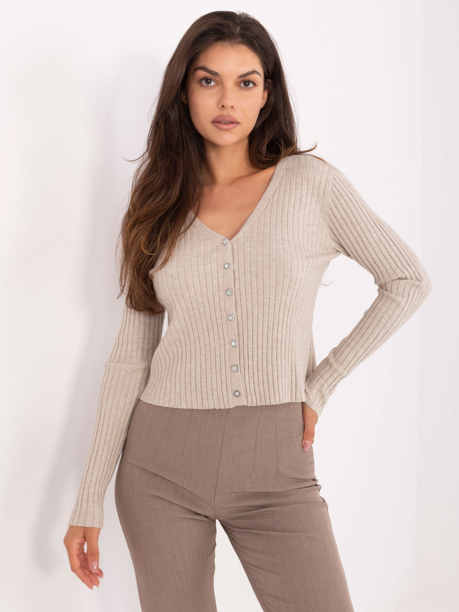 Sweter beżowy