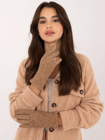 Wholesale Camel patterned touch gloves.