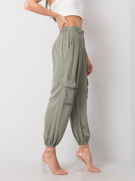 Khaki spodnie Lorrita OCH BELLA