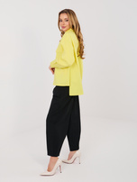 Czarne bawełniane spodnie z nogawką 7/8