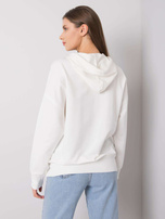 Ecru bluza z kapturem Nellie