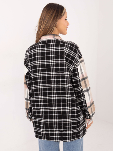 Hurtownia Koszula w kratę z kieszeniami i długim rękawem