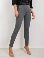 Ciemnoszare spodnie Nina