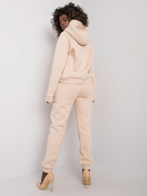 Jasnobeżowy komplet z bawełny Huguette