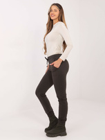 Ciemne khaki spodnie Faster