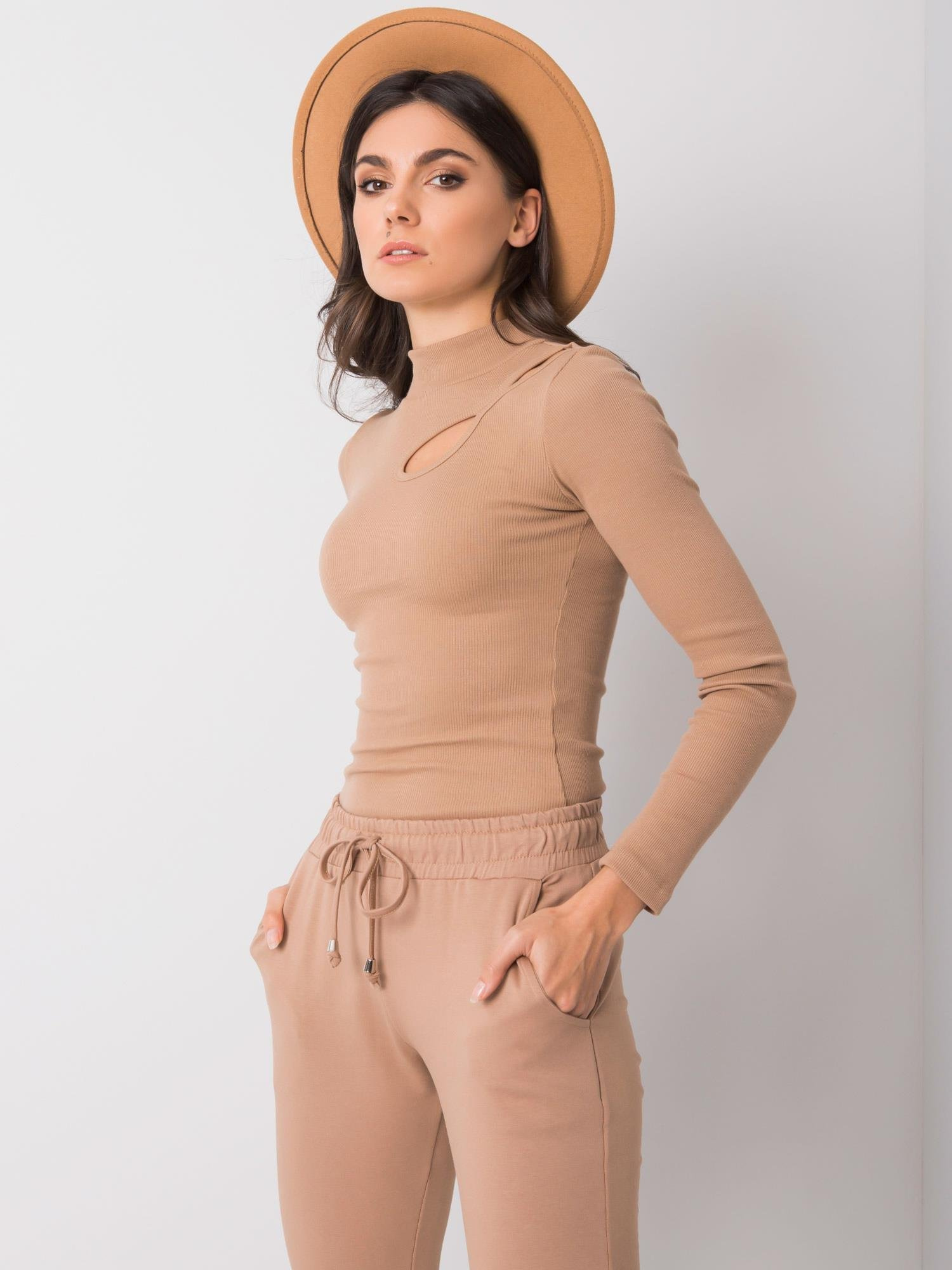 Kamelbluse Neva RUE PARIS.