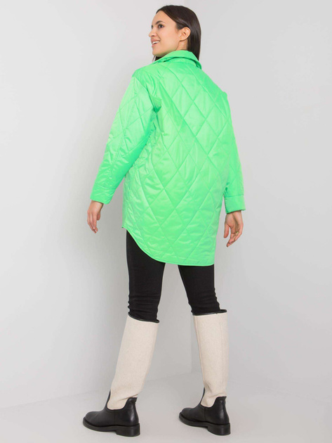 Zielona damska kurtka pikowana Zenya