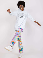 Biała damska bluza dresowa Roxane  