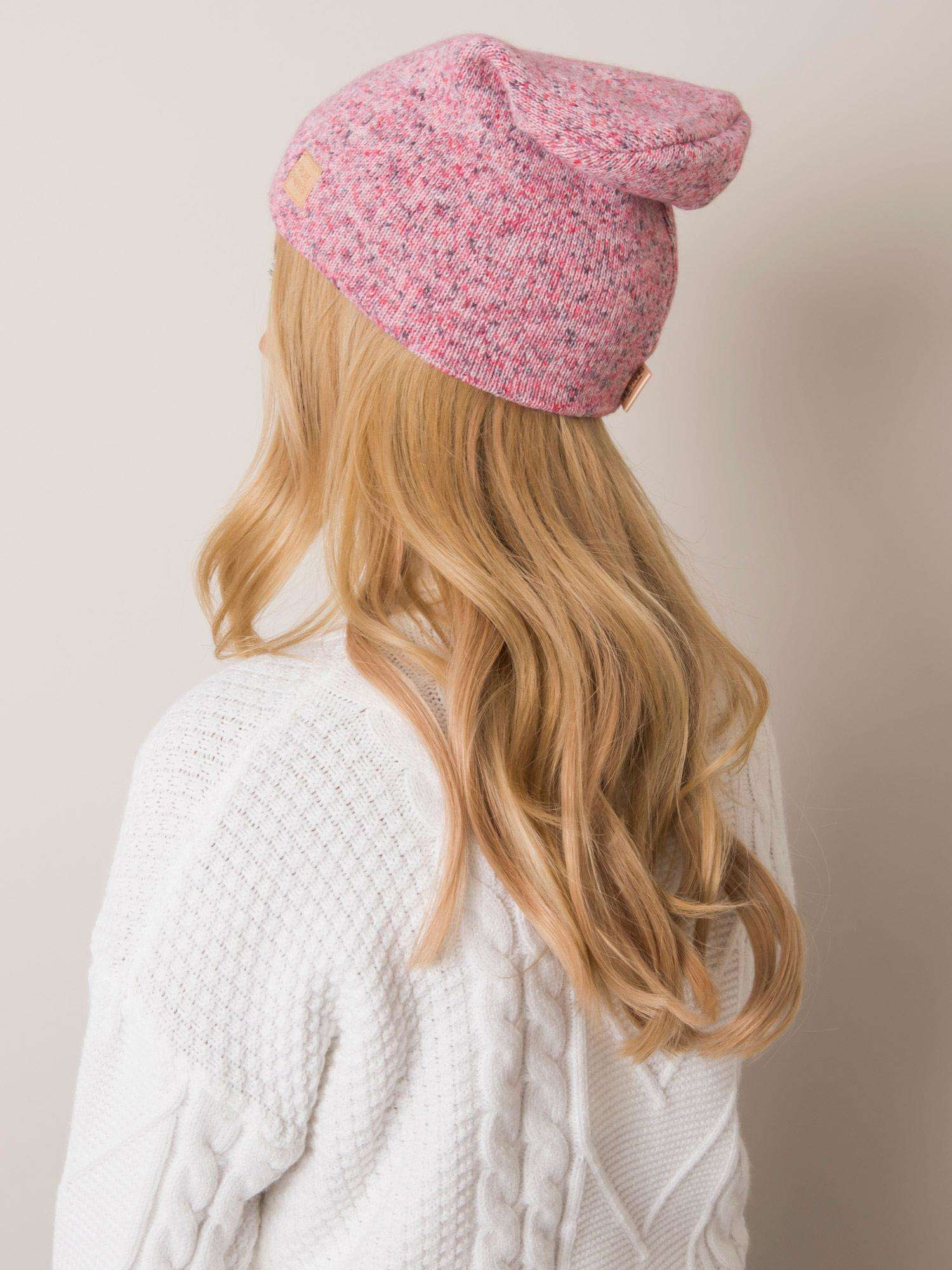 Women's pink cap RUE PARIS