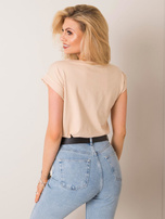 Beżowy t-shirt Revolution