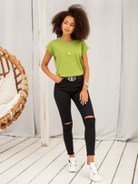 Jasnozielony t-shirt Revolution