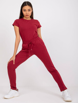 Bordowe spodnie Approachable