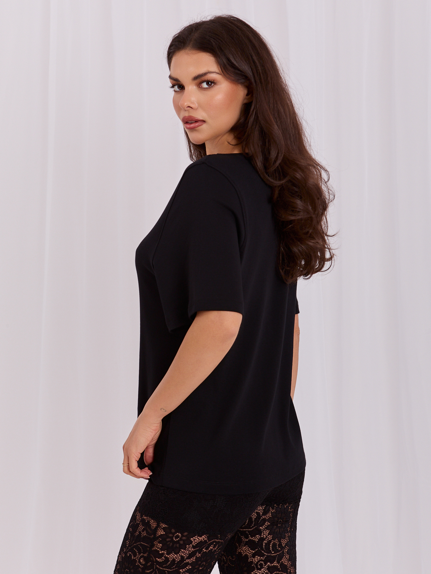 T-shirt czarny