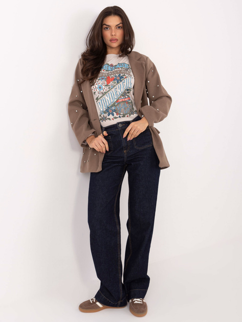 Fango marynarka z poduszkami na ramionach