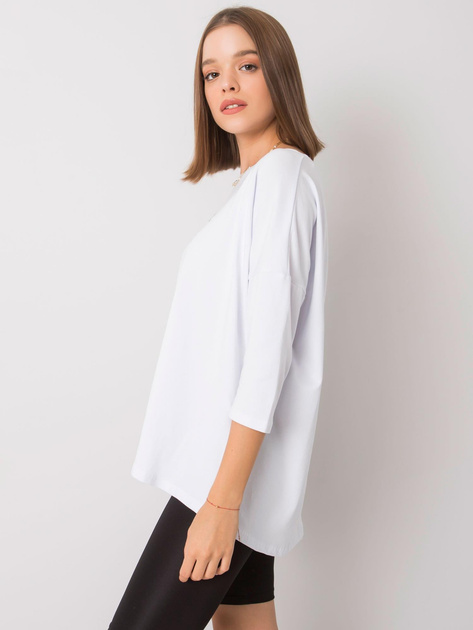 Biała bluzka z napisem Merel