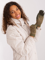 Hurt Khaki zimowe rękawiczki do smartfona 