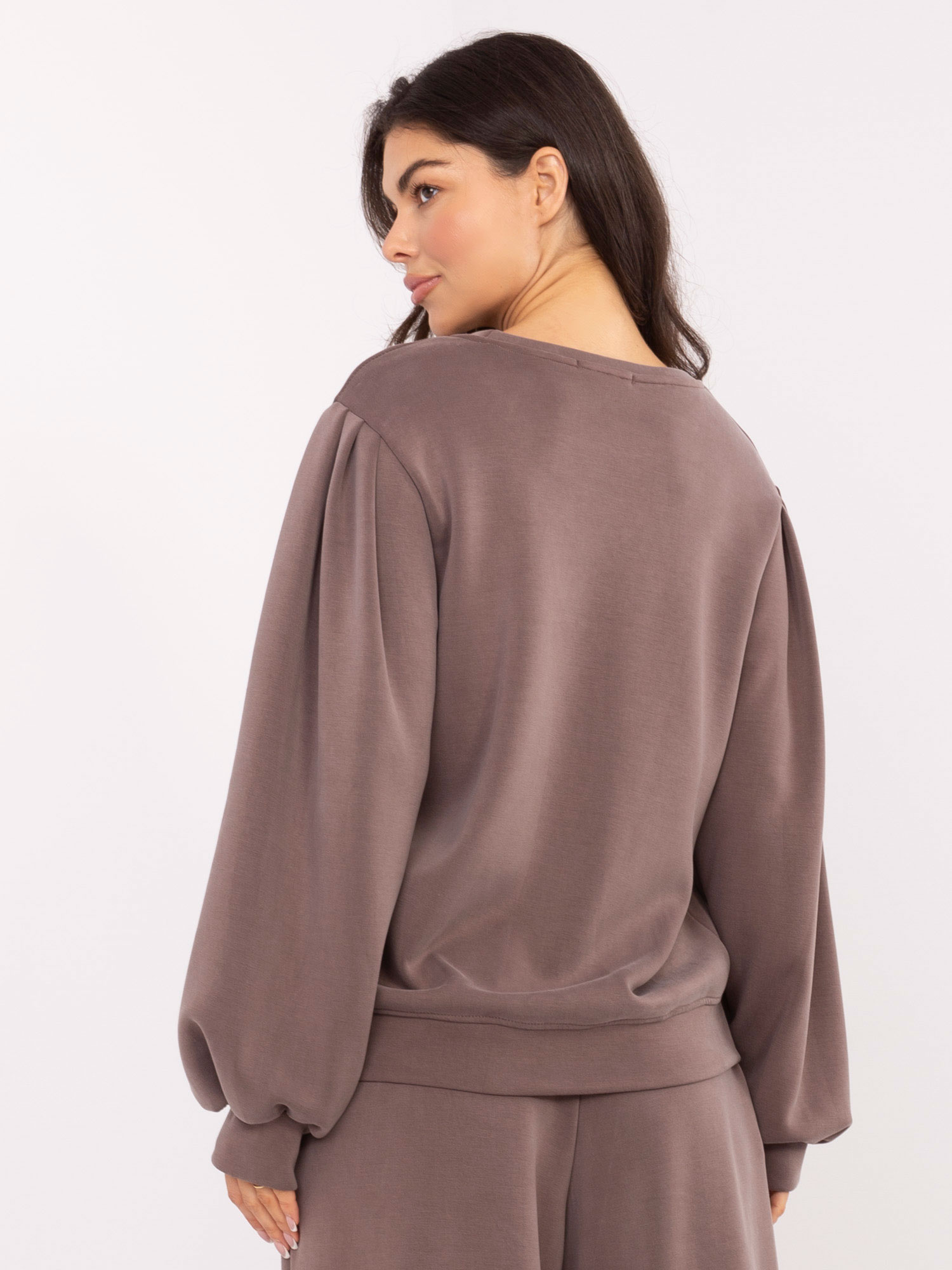 Bluza ciemny bezowy