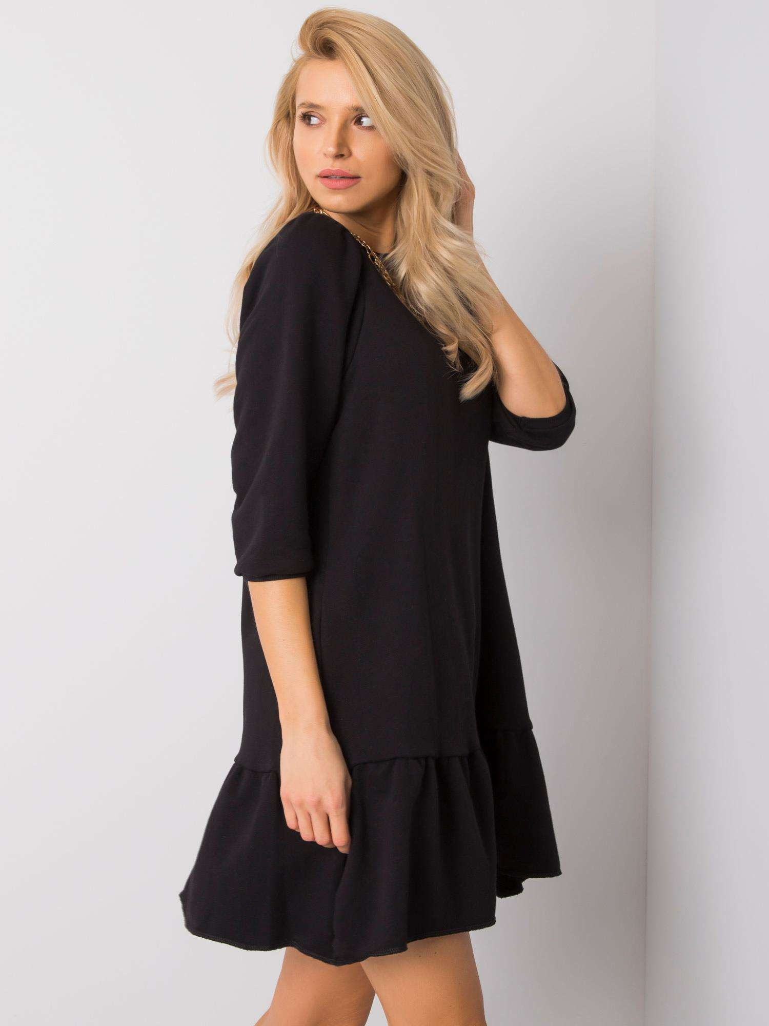 Schwarzes Kleid Adoria RUE PARIS.