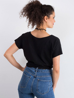 Czarny t-shirt Emory