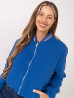 Ciemnoniebieska damska kurtka z podszewką Haiti RUE PARIS 