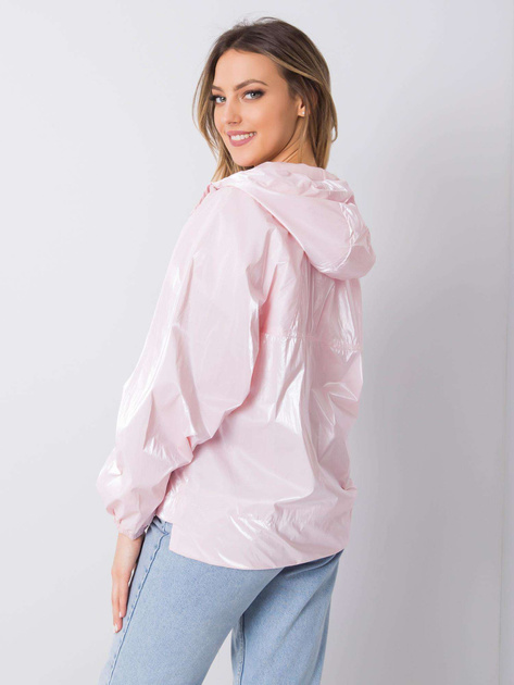 Jasnoróżowa kurtka wiatrówka Billie