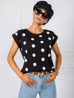 Czarny t-shirt Catrina