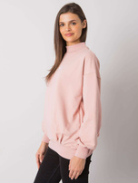 Dirty pink hoodless sweatshirt Dylan RUE PARIS