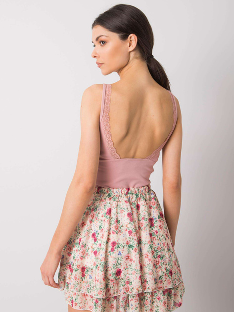 Różowy krótki top Zemya RUE PARIS