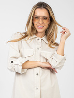  Fango rozpinana sukienka z kieszeniami RUE PARIS 