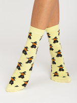 Zestaw damskich kolorowych skarpet 3-pak 