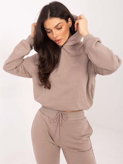 Ciemnobeżowy komplet Adoria