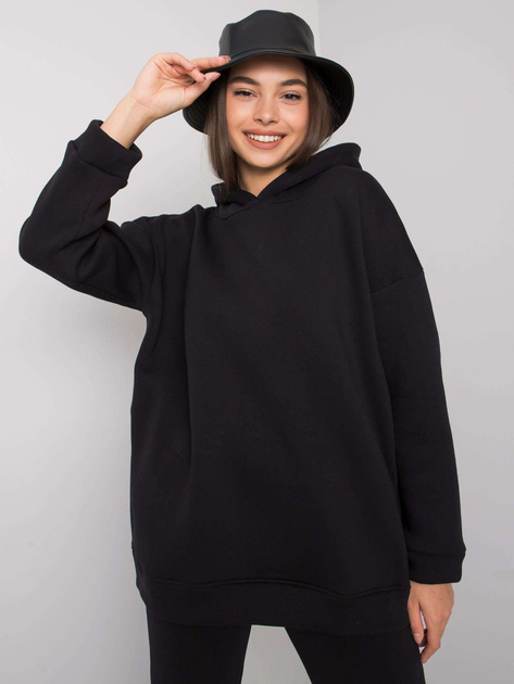 Czarny dwuczęściowy komplet dresowy Dillona